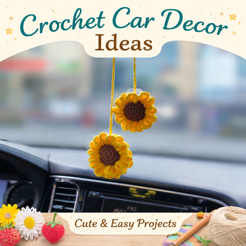 Crochet Car Decor Ideas: What You Can Make for Your Car Interior