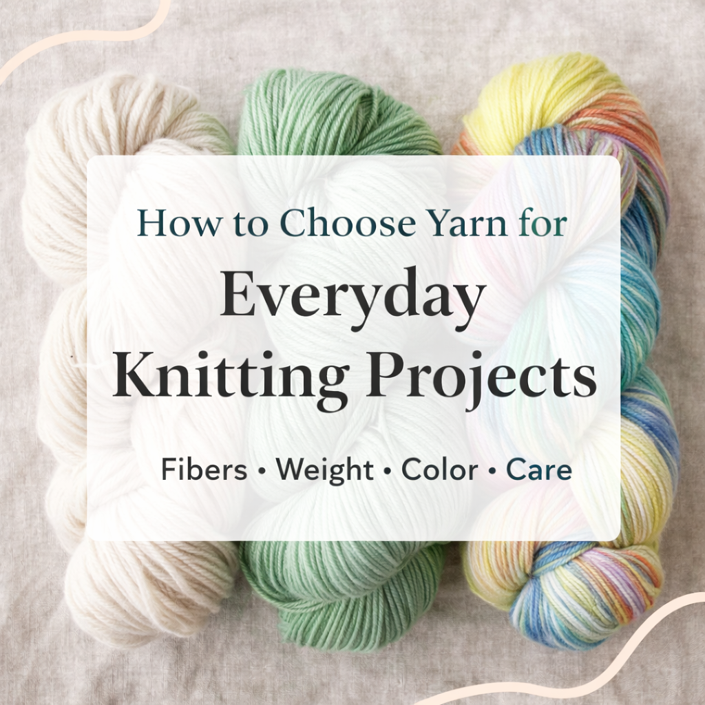 How to Choose Yarn for Everyday Knitting Projects