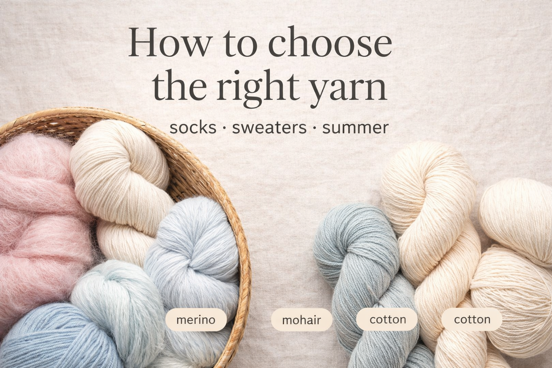How to Choose the Right Yarn for Your Project (Beginner Guide)