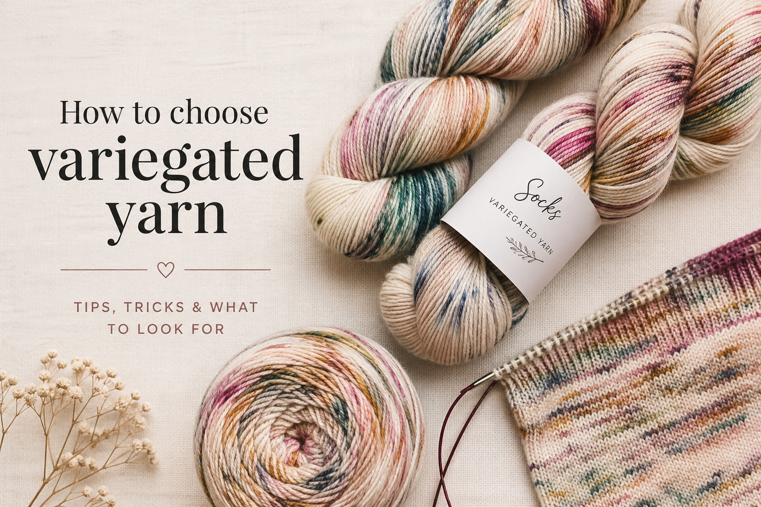 How to Choose Variegated Yarn Without Ruining Your Project