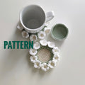 Crochet Lily of the Valley Coaster Pattern – Floral Home Decor PDF