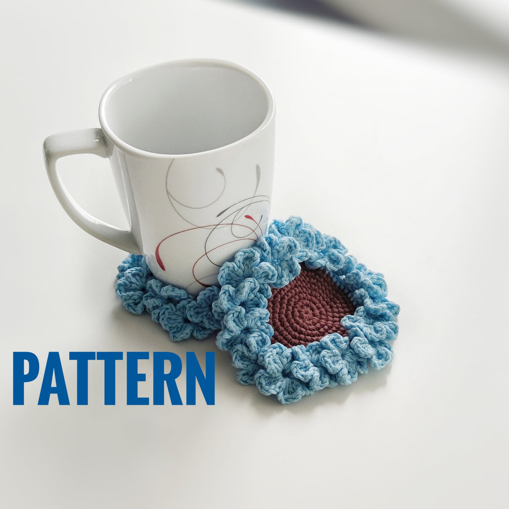 crochet coaster pattern