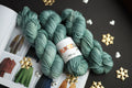 Hand dyed superfine merino yarn skeins 100g 180m