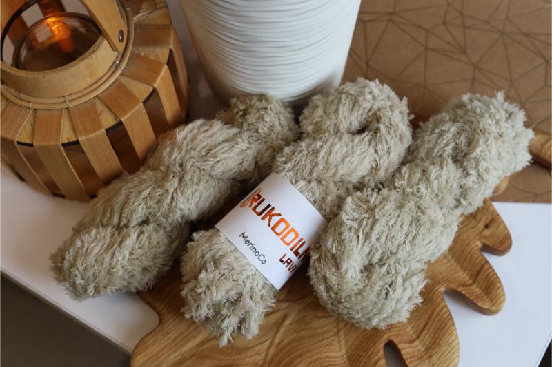 Faux Fur Yarn – Soft Teddy Texture Yarn for Knitting & Crochet