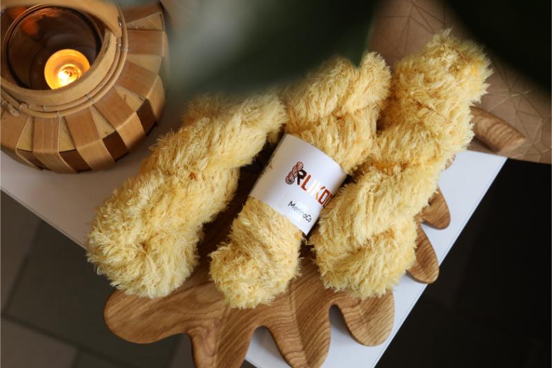 Eyelash Yarn – Soft Furry Yarn for Knitting & Crochet Projects